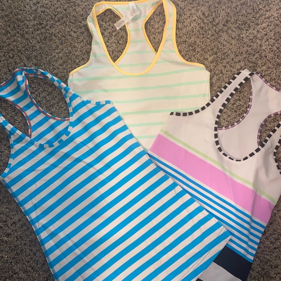 LOT: 3 Lululemon SW Cool Racer Back EUC - Picture 2 of 9